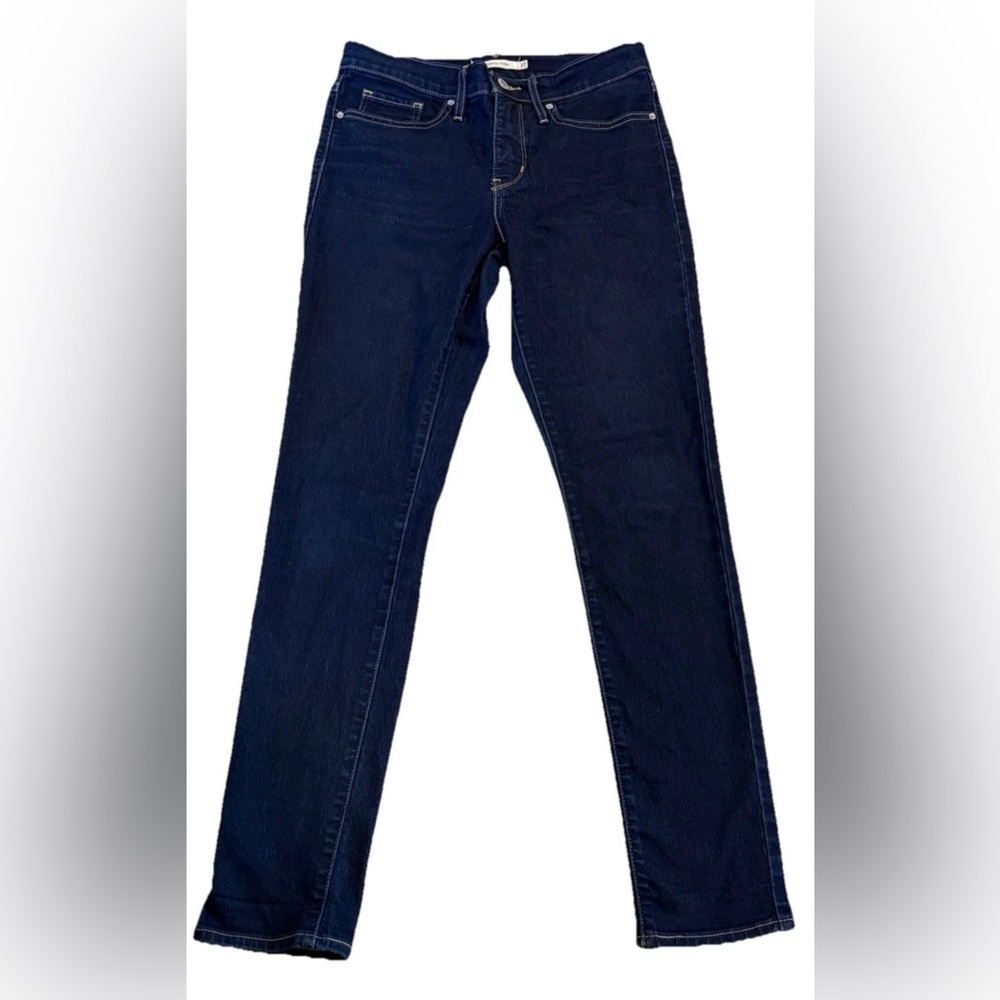 Levi’s 311 Shaping Skinny Jeans Mid Rise Stretch Dark Wash Denim 27